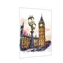 Placa Decorativa 20x30cm Londres 2