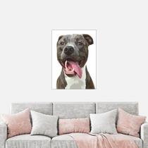 Placa Decorativa 20X30Cm Pet Pintura Cachorro - Adoro Decor