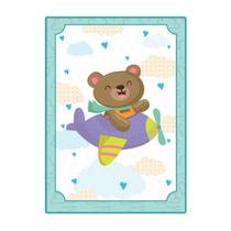 Placa Decorativa 3D Moldura - Ursinho - cód. 5340 Placa Decorativa 3D Moldura - Ursinho - cód. 5340