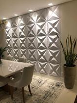 Placa Decorativa 3d Para Parede Estrelar Não É Pvc