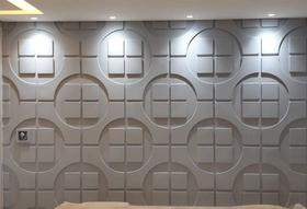 Placa Decorativa 3d Plastico Para Parede Argo Não É Pvc