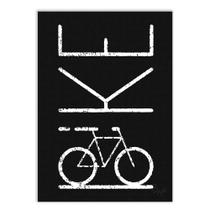 Placa Decorativa A3 Bike Bicicleta Ciclismo Esporte - Bhardo