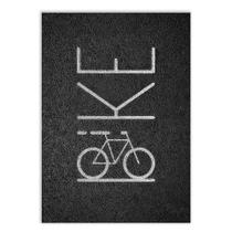 Placa Decorativa A3 Bike Vertical Bicicleta Ciclismo