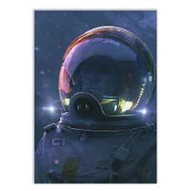 Placa Decorativa A4 Astronauta Sc-Fi Filme Game Poster