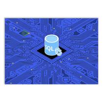 Placa Decorativa A4 Sql Programação Programador Decoração