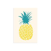 Placa Decorativa Abacaxi Coracões MDF 20x30cm Placa Decorativa Abacaxi Coracões MDF 20x30cm