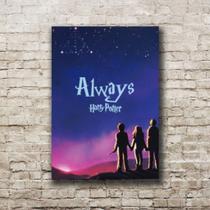 Placa decorativa - Always Harry Potter- 30x20 cm Placa decorativa - Always Harry Potter- 30x20 cm
