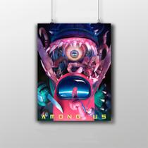 Placa Decorativa Among Us Impostor Terror - Poster Game 20X30
