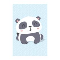 Placa Decorativa Animais Panda Deitado 30x40cm Placa Decorativa Animais Panda Deitado 30x40cm
