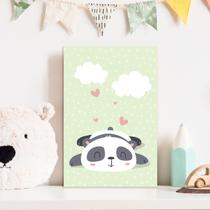 Placa Decorativa Animais Panda Sonhando 30x40cm Placa Decorativa Animais Panda Sonhando 30x40cm