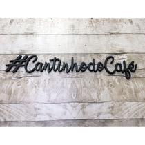 Placa decorativa - aplique café cantinhodocafé - R+ Adesivos