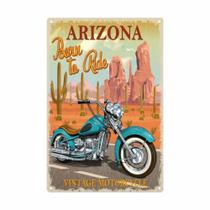 Placa Decorativa Arizona Bora To Ride PD075 Davys Creative