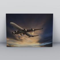 Placa Decorativa Avião 12