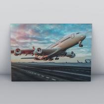 Placa Decorativa Avião 35 Placa Decorativa Avião 35