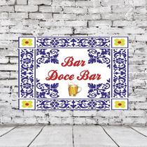 Placa Decorativa Bar Doce Bar