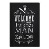 Placa Decorativa - Barber Shop - Barbearia - 0570plmk