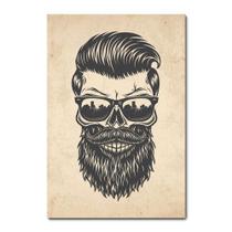Placa Decorativa - Barber Shop - Barbearia - 2089plmk