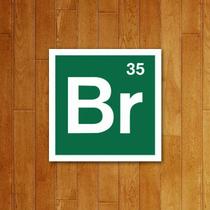 Placa Decorativa - Bário Tabela Periódica Placa Decorativa - Bário Tabela Periódica