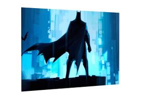 Placa decorativa - batman o homem morcego - dc comics