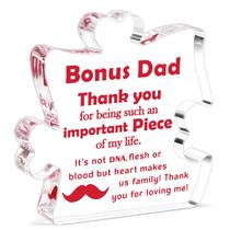 Placa decorativa BDAyption Bonus Dad em acrílico 12x12cm Placa decorativa BDAyption Bonus Dad em acrílico 12x12cm