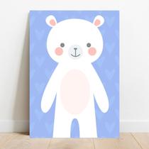 Placa Decorativa Bebe Urso Placa Decorativa Bebe Urso