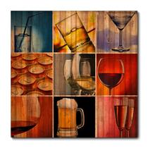 Placa Decorativa - Bebidas - 0397plmk