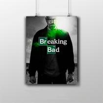 Placa Decorativa Breaking Bad poster série - Walter White