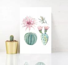 Placa Decorativa Cacto Floridos MDF 20x30cm Placa Decorativa Cacto Floridos MDF 20x30cm