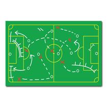 Placa Decorativa - Campo de Futebol - 0560plmk