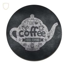 Placa Decorativa Cantinho Do Café I Love Coffee Good Morning - RK