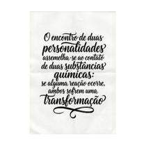 Placa Decorativa Carl Jung O Encontro de Duas 50x70cm Placa Decorativa Carl Jung O Encontro de Duas 50x70cm