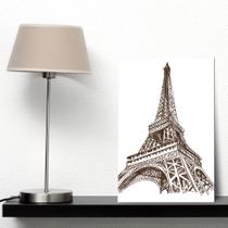 Placa Decorativa Cidade Paris Torre Eiffel 20x30cm
