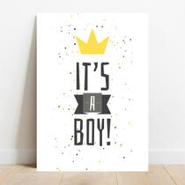Placa Decorativa Color Boy