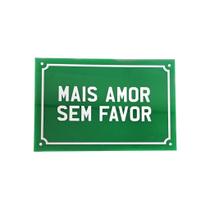 Placa Decorativa com Frases