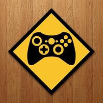 Placa Decorativa - Controle Xb (27X27)