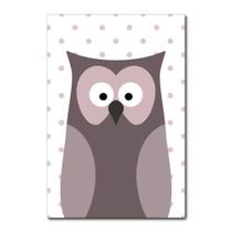 Placa Decorativa - Coruja - Infantil - 1472plmk