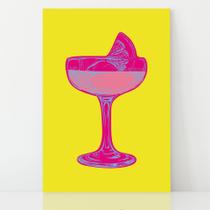 Placa Decorativa Cozinha Bebidas Drink 01 30x40cm