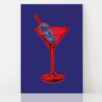 Placa Decorativa Cozinha Bebidas Drink 02 30x40cm Placa Decorativa Cozinha Bebidas Drink 02 30x40cm