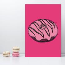 Placa Decorativa Cozinha Donut 30x40cm