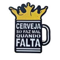 Placa Decorativa Criativa Amigos Bebendo Cerveja Frases Engraçadas Cantinho do Churrasco Boteco