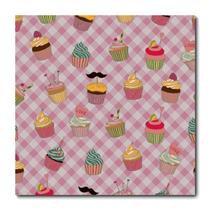 Placa Decorativa - Cupcake - 0292plmk