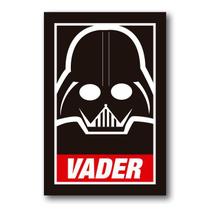 Placa Decorativa DARTH VADER MDF 20x30cm