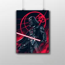Placa Decorativa Darth Vader - Star Wars - Força