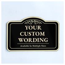Placa decorativa de metal para exterior SPEEDYORDERS personalizada Placa decorativa de metal para exterior SPEEDYORDERS personalizada
