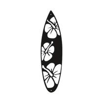 Placa Decorativa De Parede De Metal Com Tema De Verão: Prancha De Surf, Palmeira E Praia - Arte