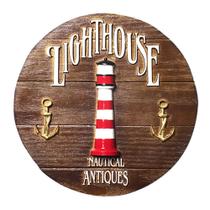 Placa Decorativa de Parede em Resina - Light House 206