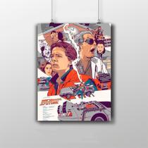 Placa Decorativa De Volta Para O Futuro - Poster Filme Placa Decorativa De Volta Para O Futuro - Poster Filme