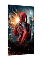 Placa decorativa - deadpool - marvel