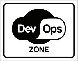 Placa Decorativa - Dev Ops Zone (27X35)