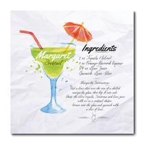 Placa Decorativa - Drink Margarita - 0937plmk